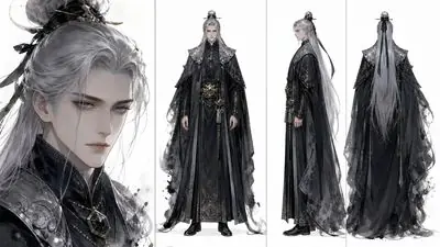 C08 慕容秋水 三视图
